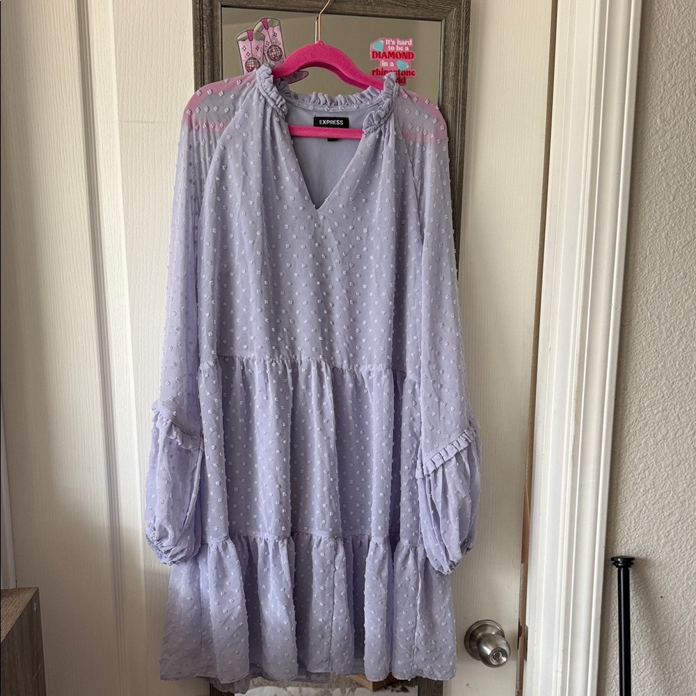 Janie and Jack Light Purple Casual Dress